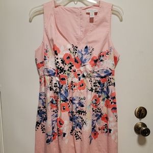 Motherhood Maternity Pink Floral Maternity Dress in Large